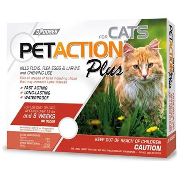 True Science Holdings True Science Holdings 221546 Pet Action Plus Cat Flea & Tick Applicator 221546